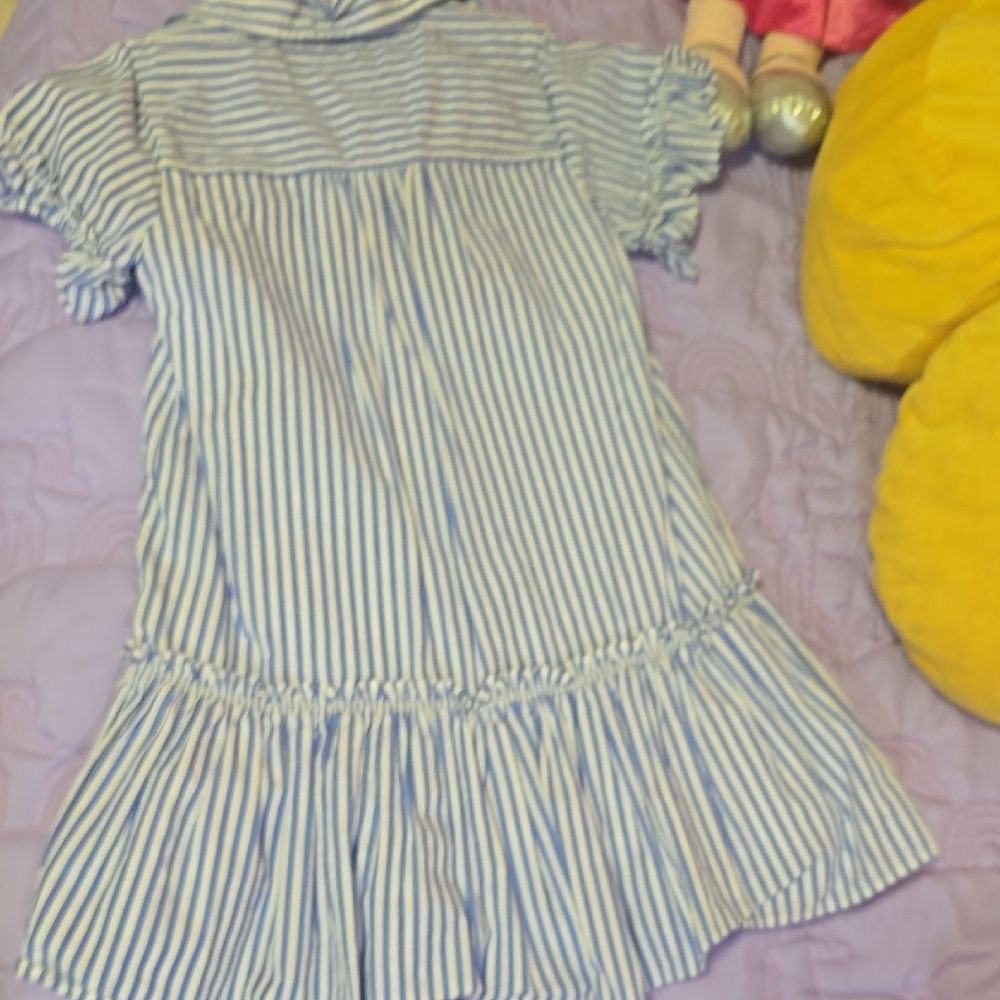 Crewcuts Blue and White Striped Shirt - Picture 8 of 8